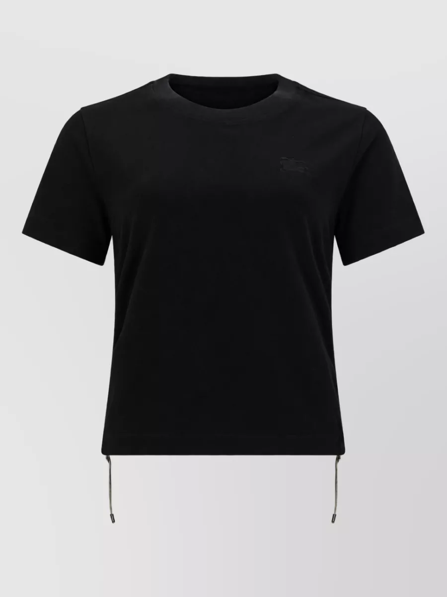 Burberry Festival Drawstring Crew Neck T Shirt