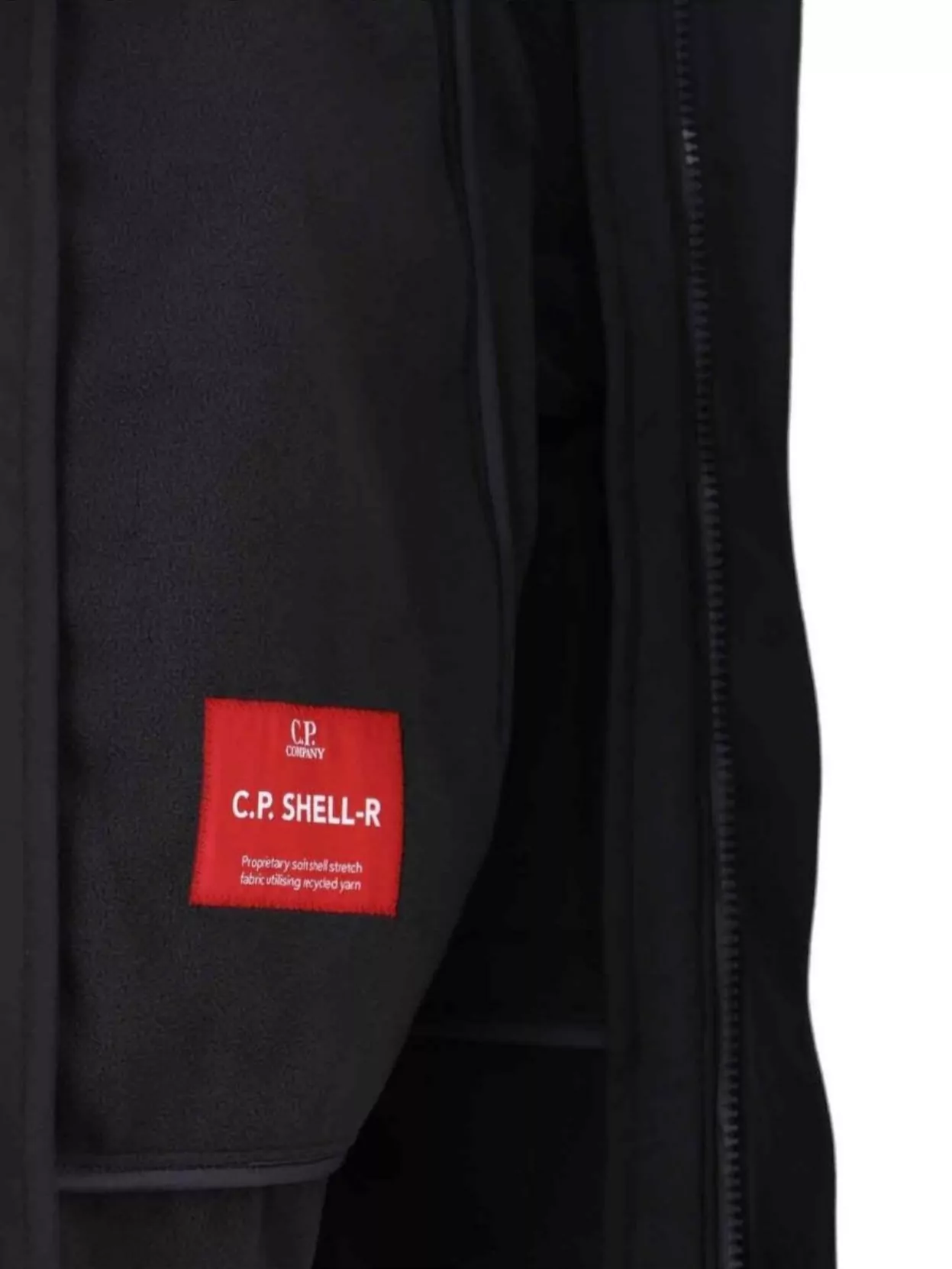 C.p. Company Sleeveless Hooded Jacket Front Pockets