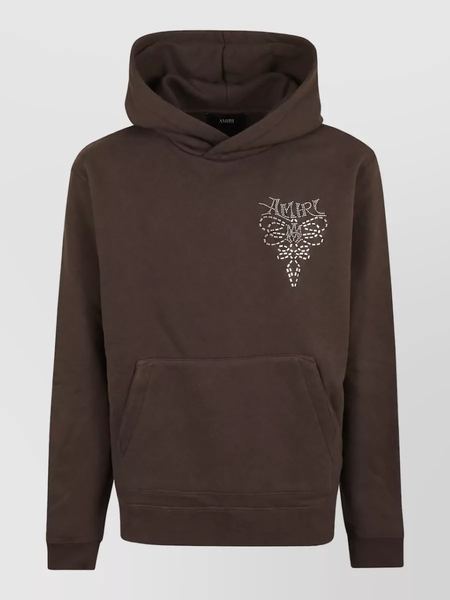 Amiri embroidered hoodie
