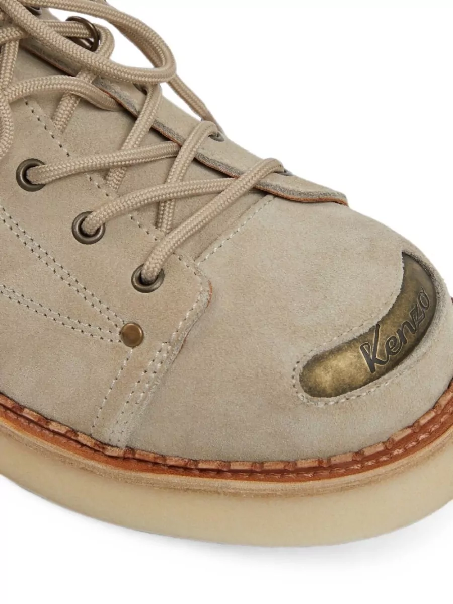 Kenzo Leather Lace-Up Shoes