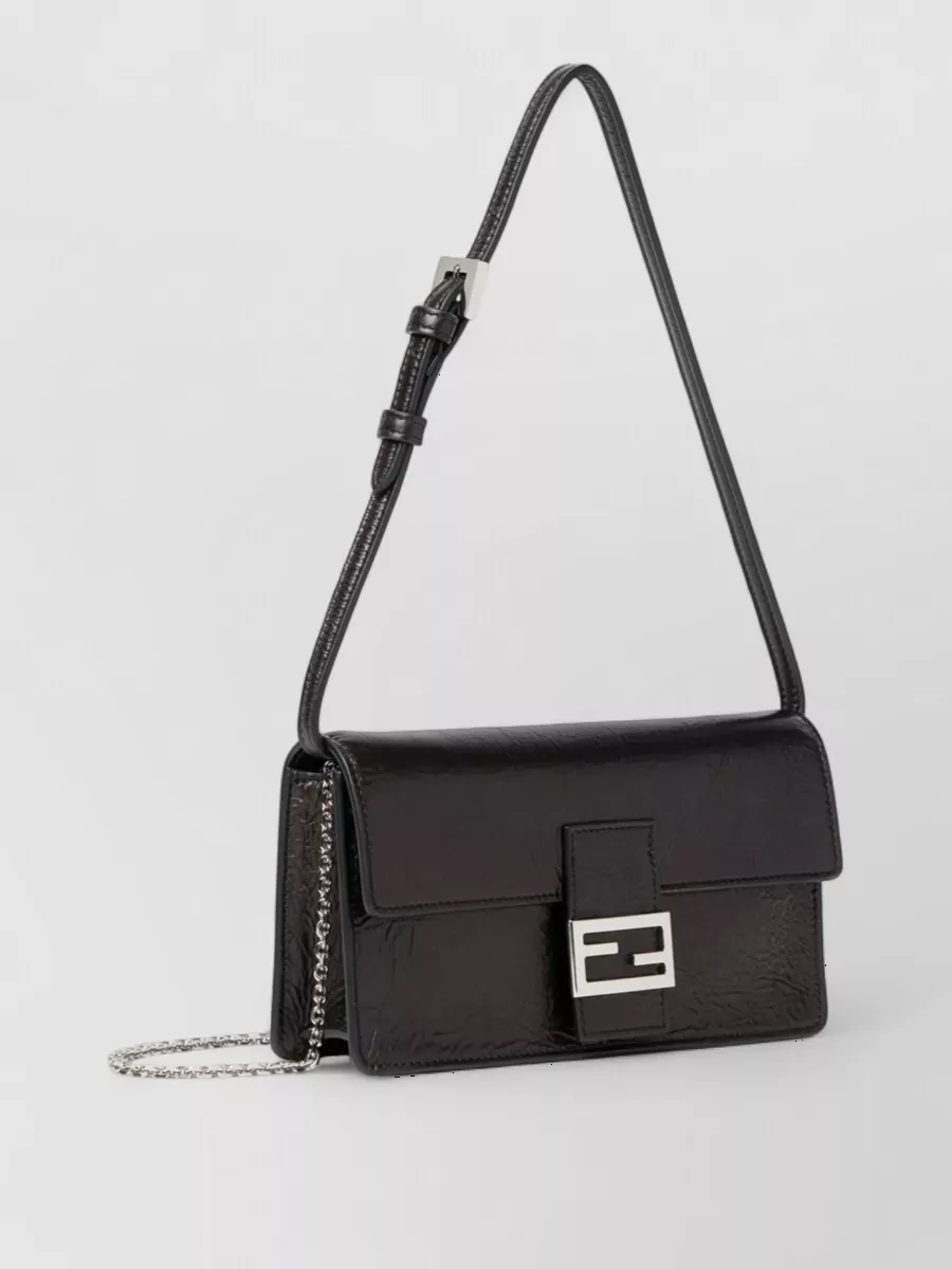 Fendi na calf leather clutch bag
