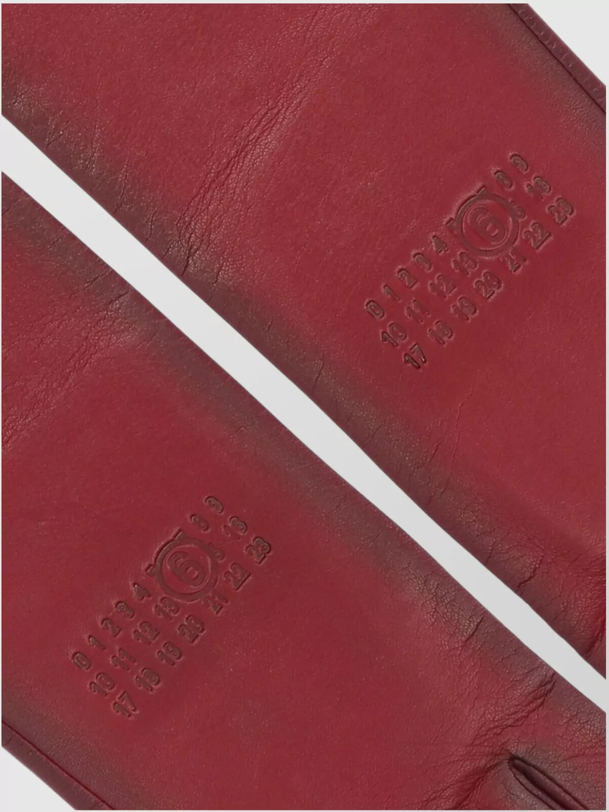 Mm6 Maison Margiela Long Smooth Texture Gloves For Style