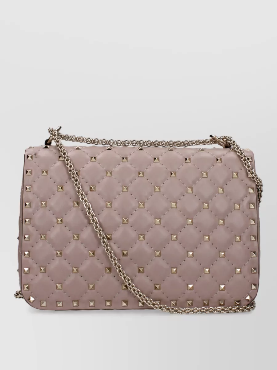 Valentino Garavani Rockstud Spike Leather Shoulder Bag