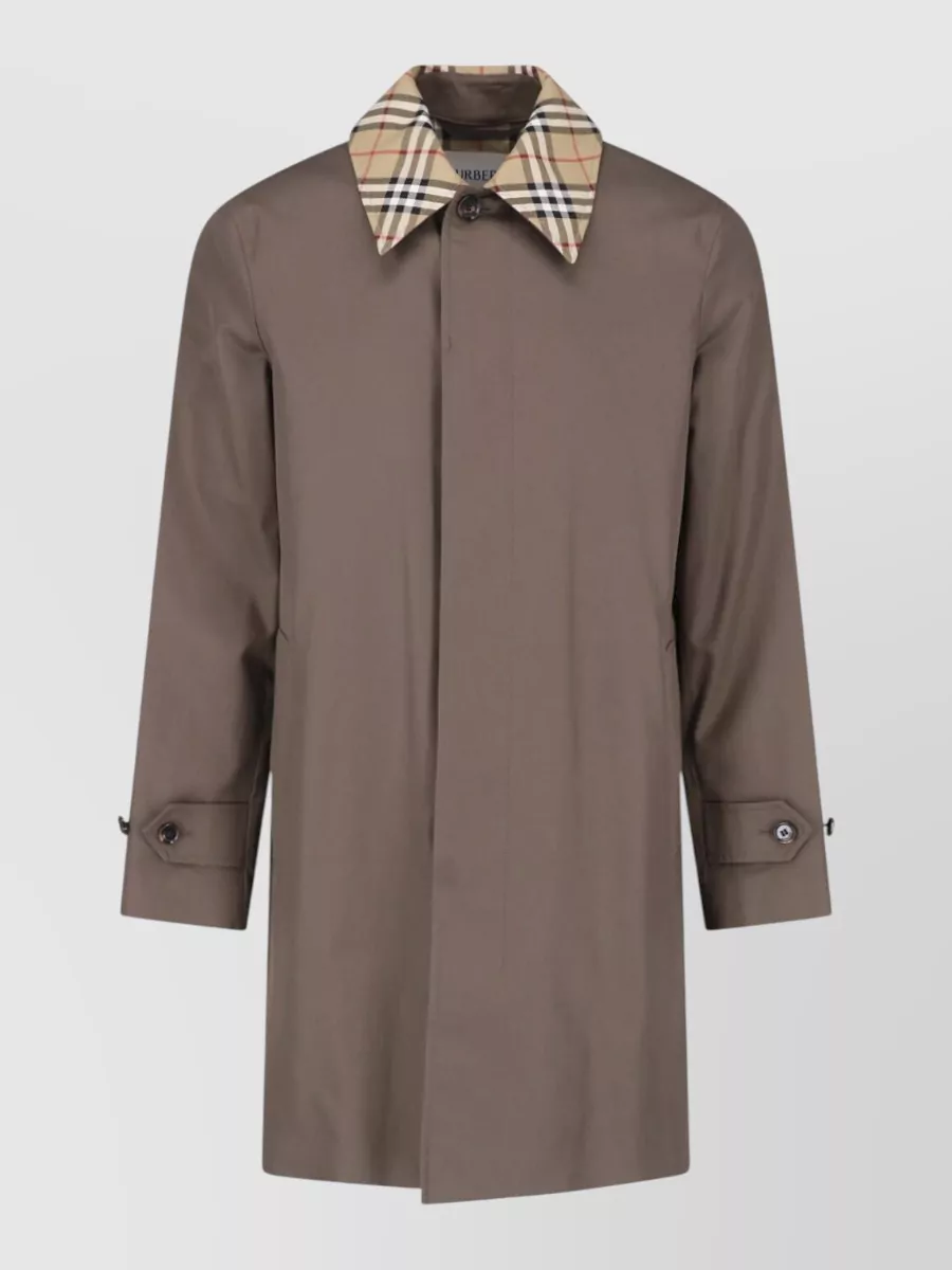 Burberry cotton trench coat