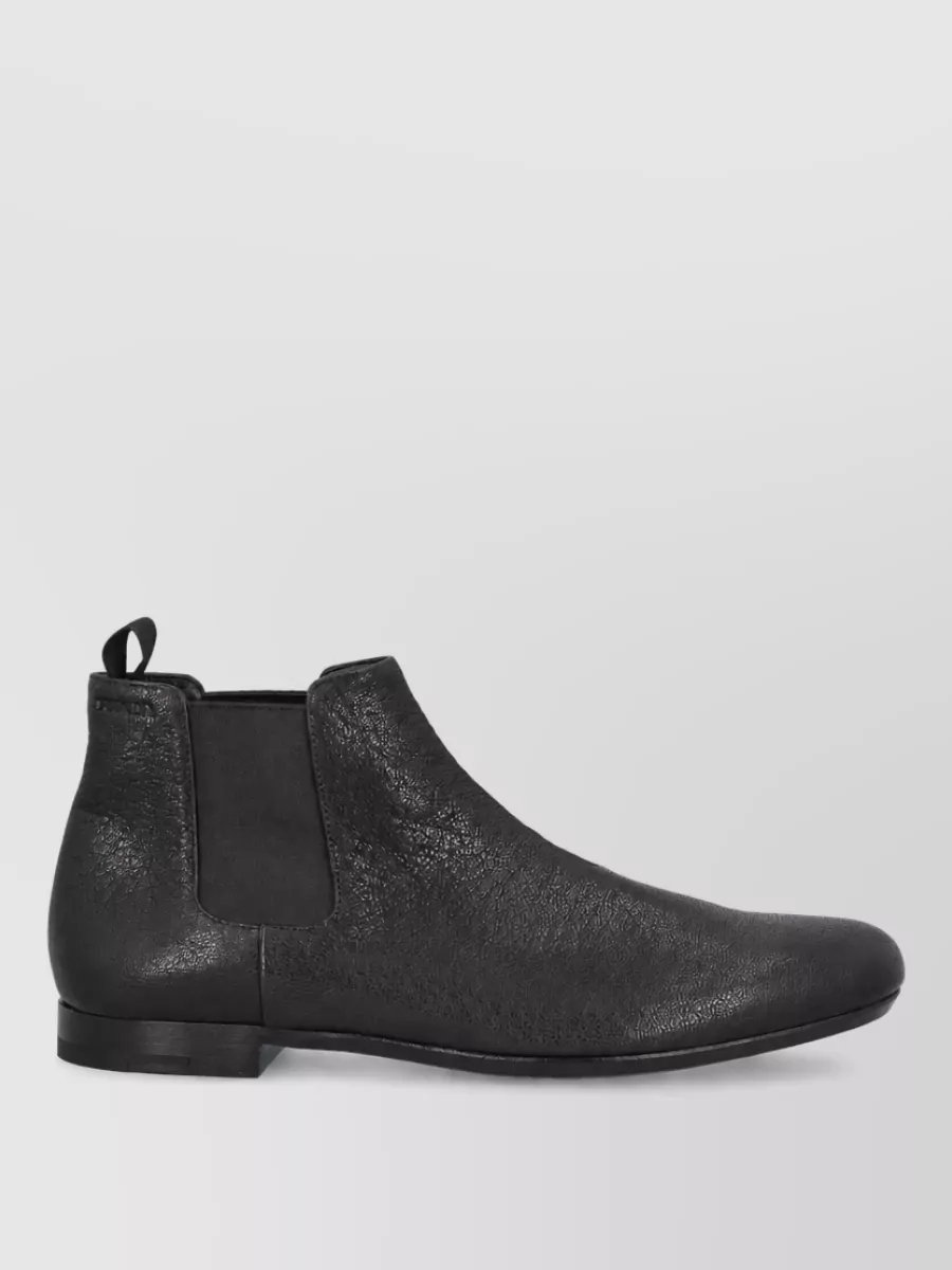 Prada Leather Ankle Boots