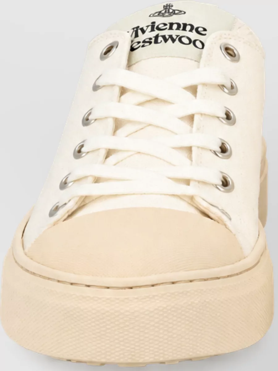 Vivienne Westwood Cotton Low-Top Sneakers