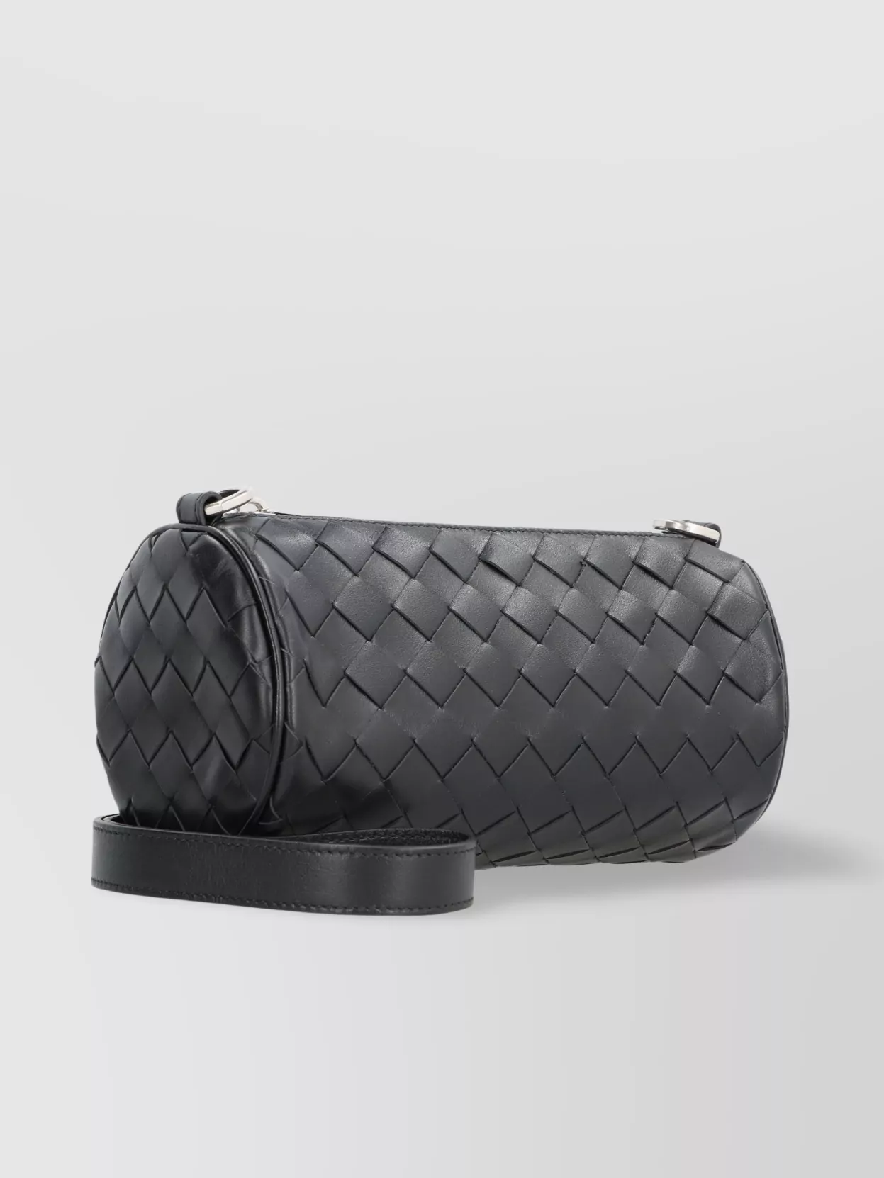 Bottega Veneta Leather Barrel Crossbody Bag