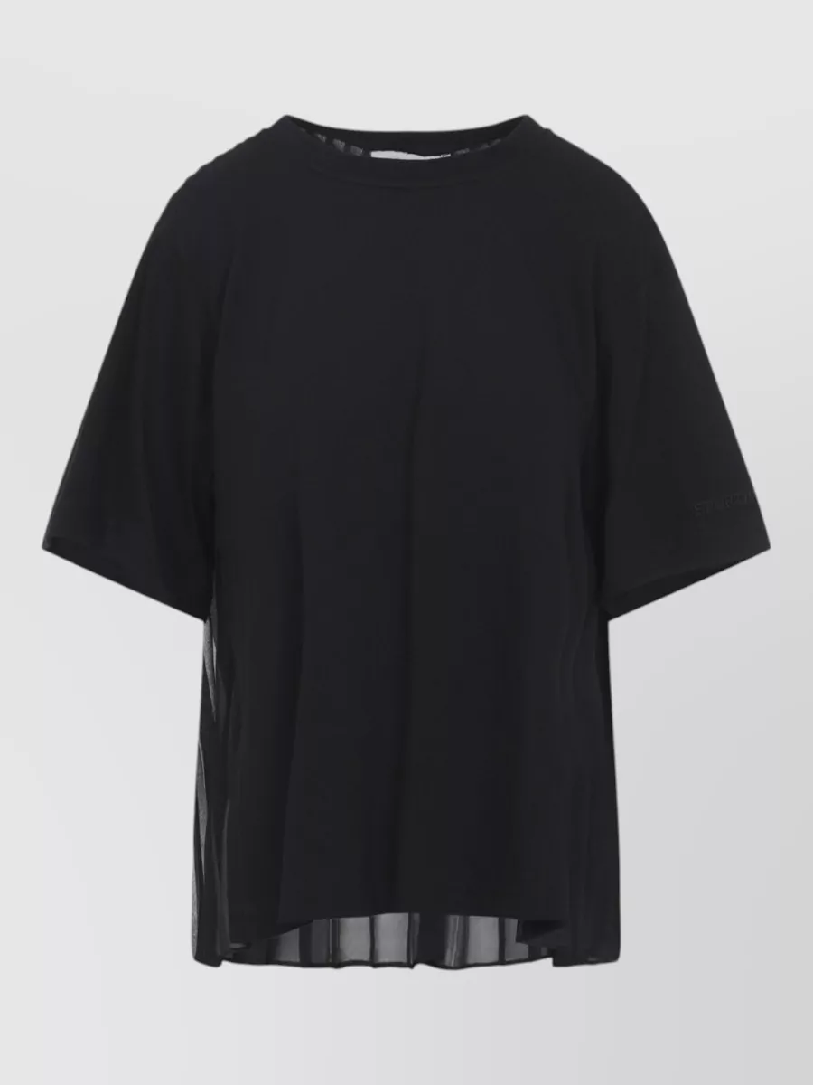 Sportmax cotton pleated back t-shirt
