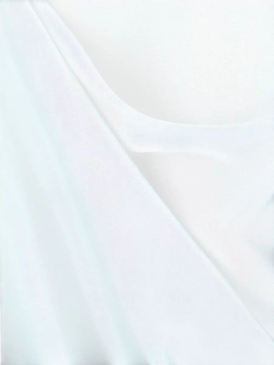 Calvin Klein Satin Knee-Length Asymmetric Skirt
