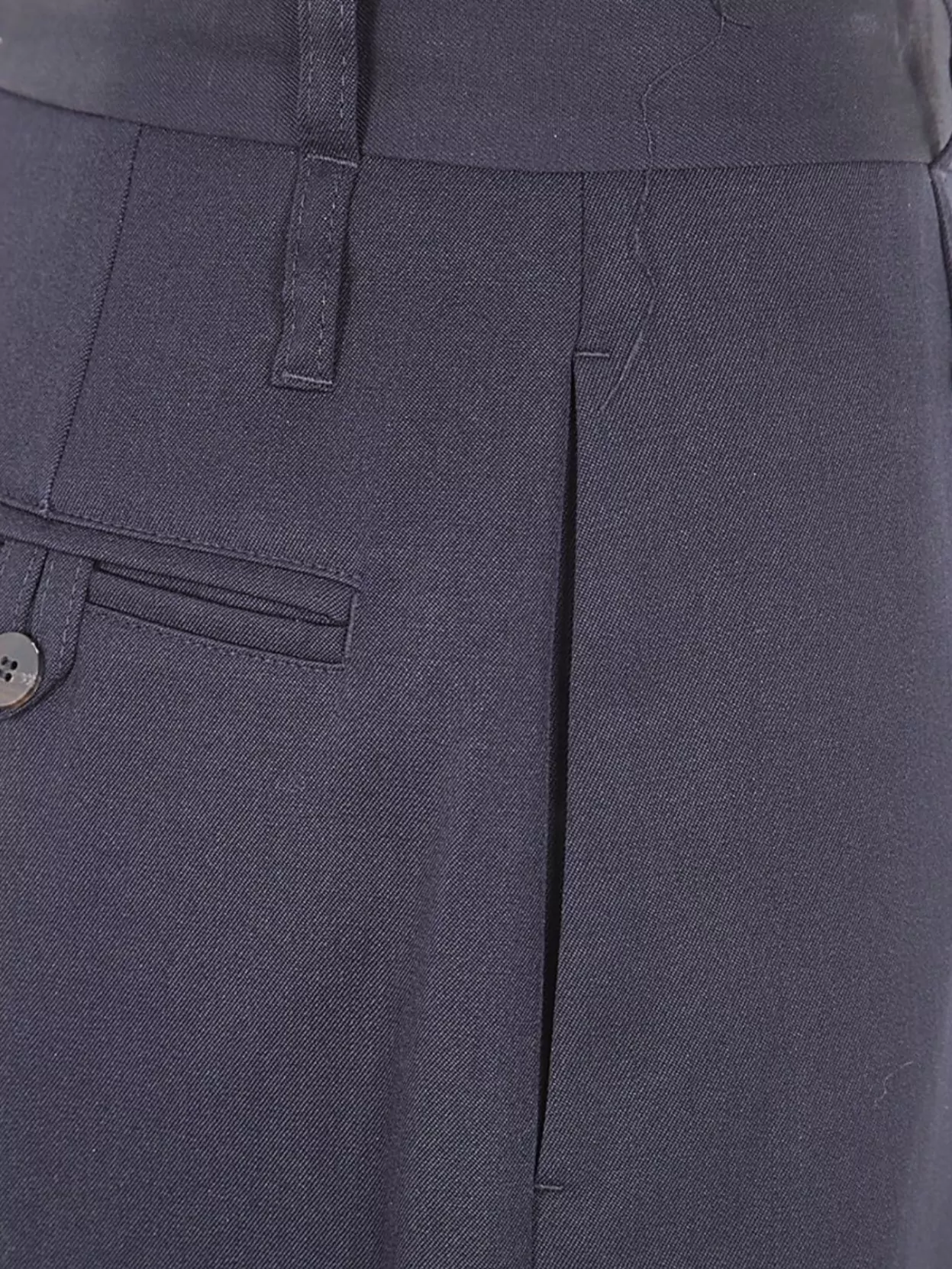Studio Nicholson Trousers With High Waist And Front Pleats