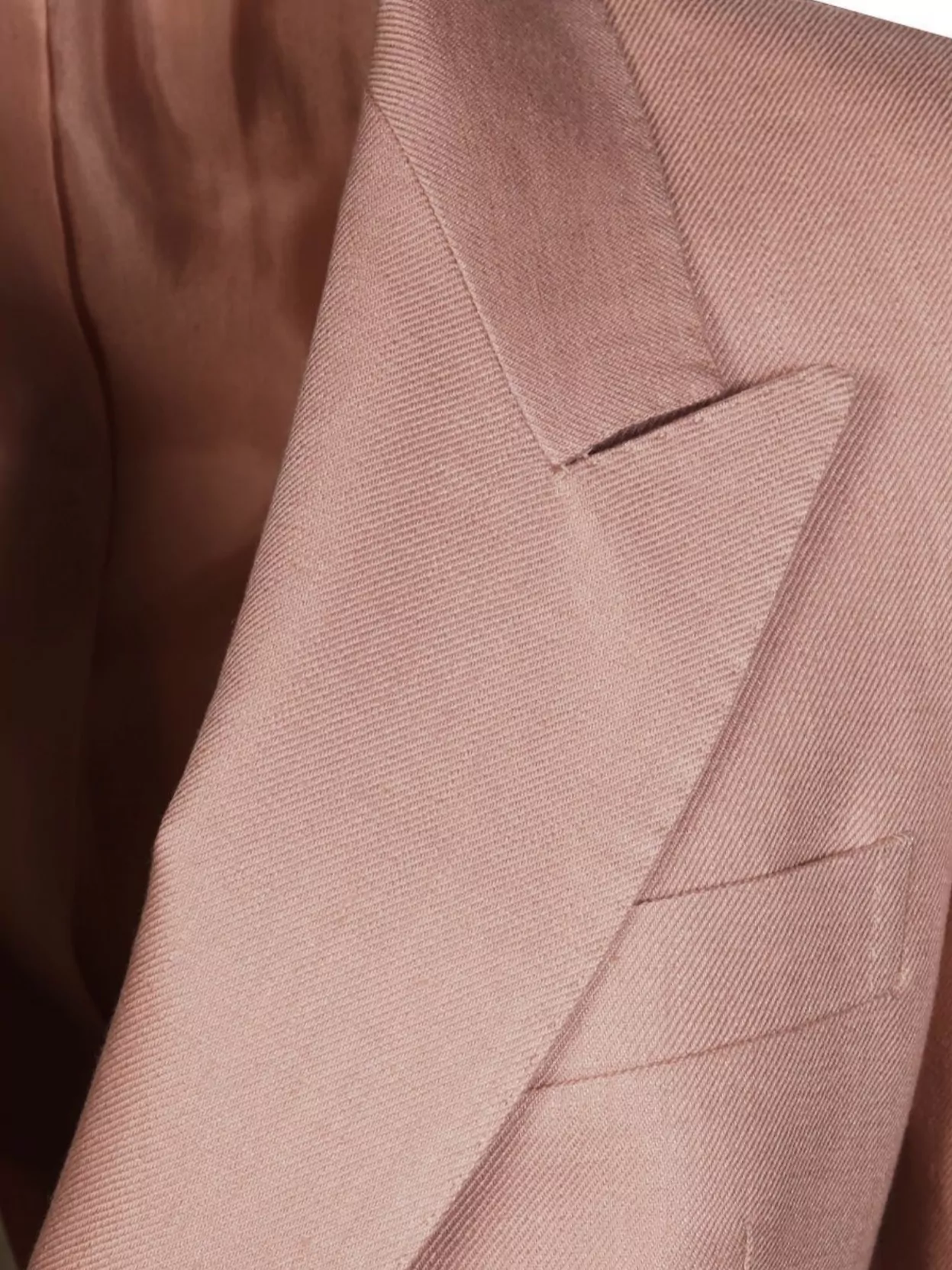 TAGLIATORE LINEN JACKET NOTCHED LAPELS FRONT POCKETS