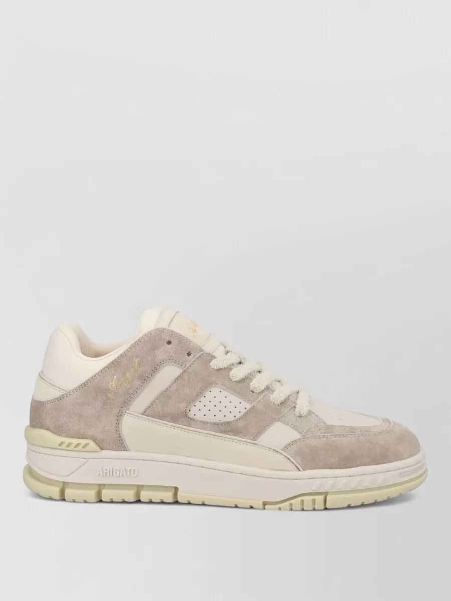 Axel Arigato Nubuck Suede Low-Top Sneakers