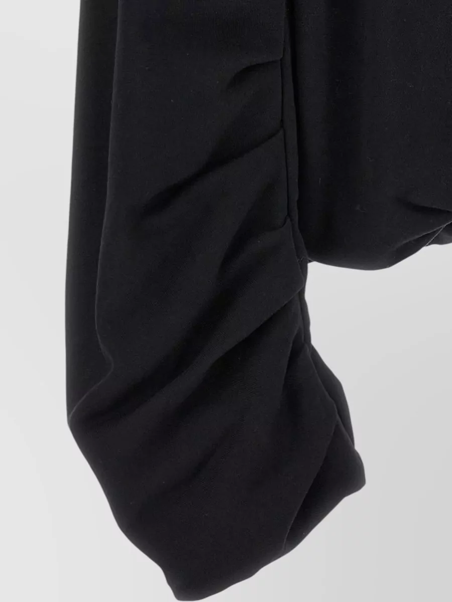 Dries Van Noten Hannett Sweatshirt Crew Neck Cropped Design