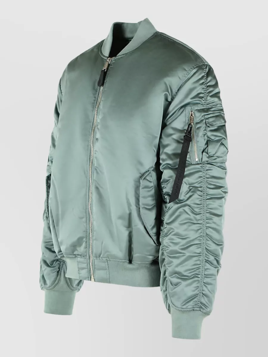 Alpha Industries Nylon Bomber Jacket