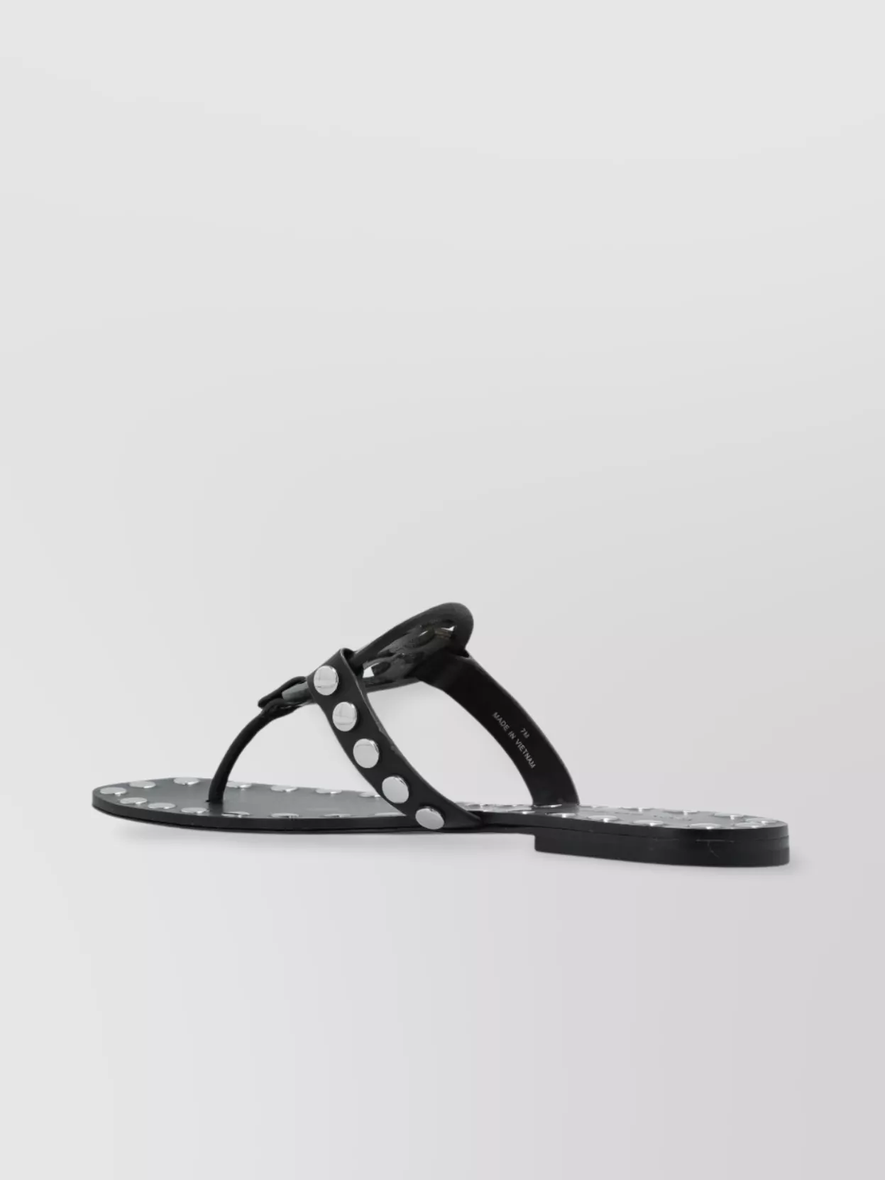 Tory Burch Studded Leather Flat Sandals