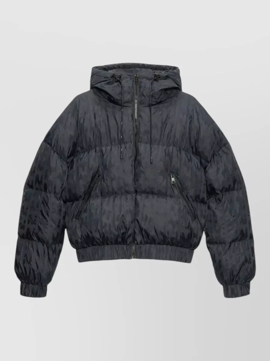MSGM down oversized puffer parka coat