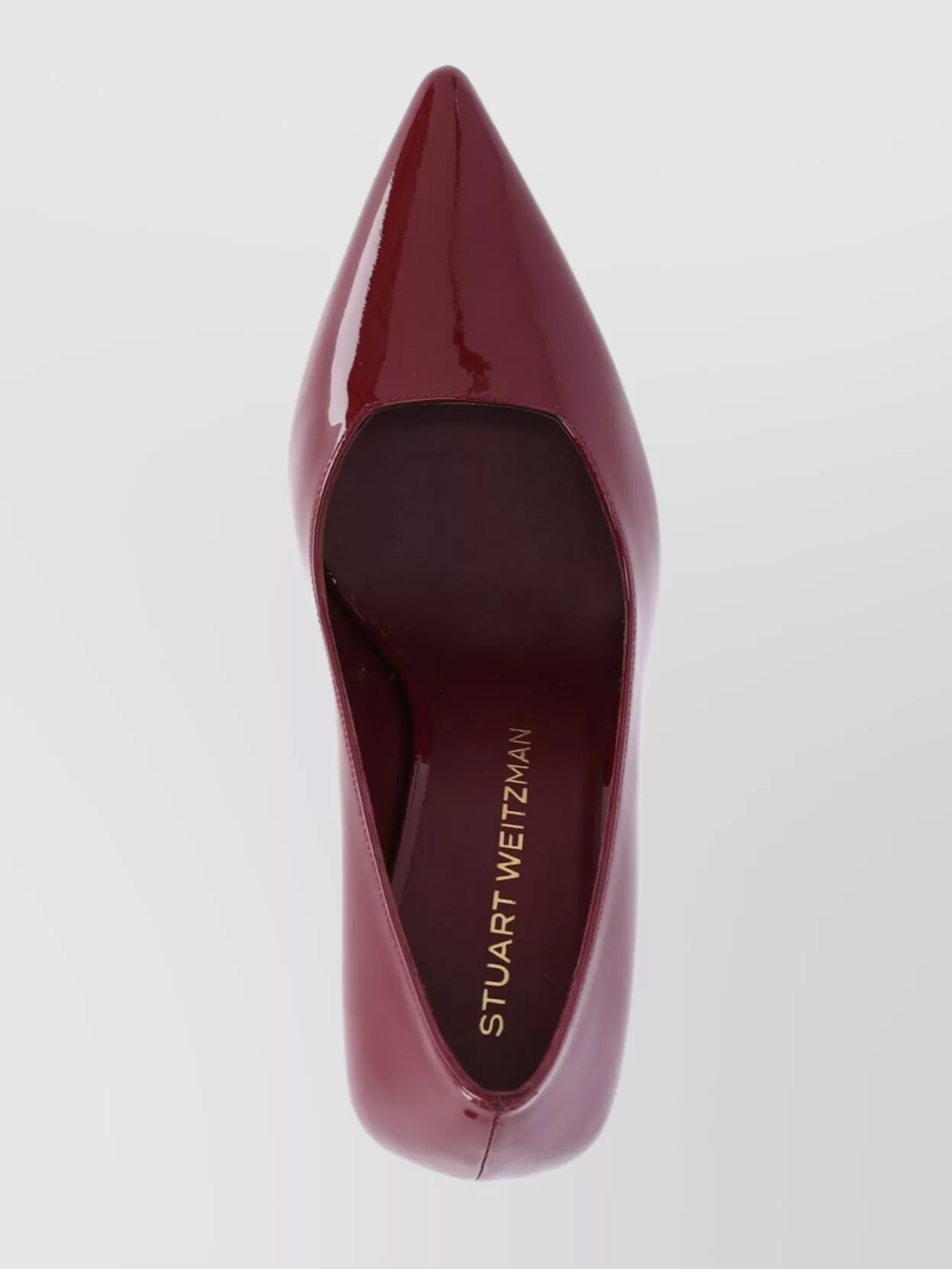 Stuart Weitzman Pointed Toe Patent Finish High Heel