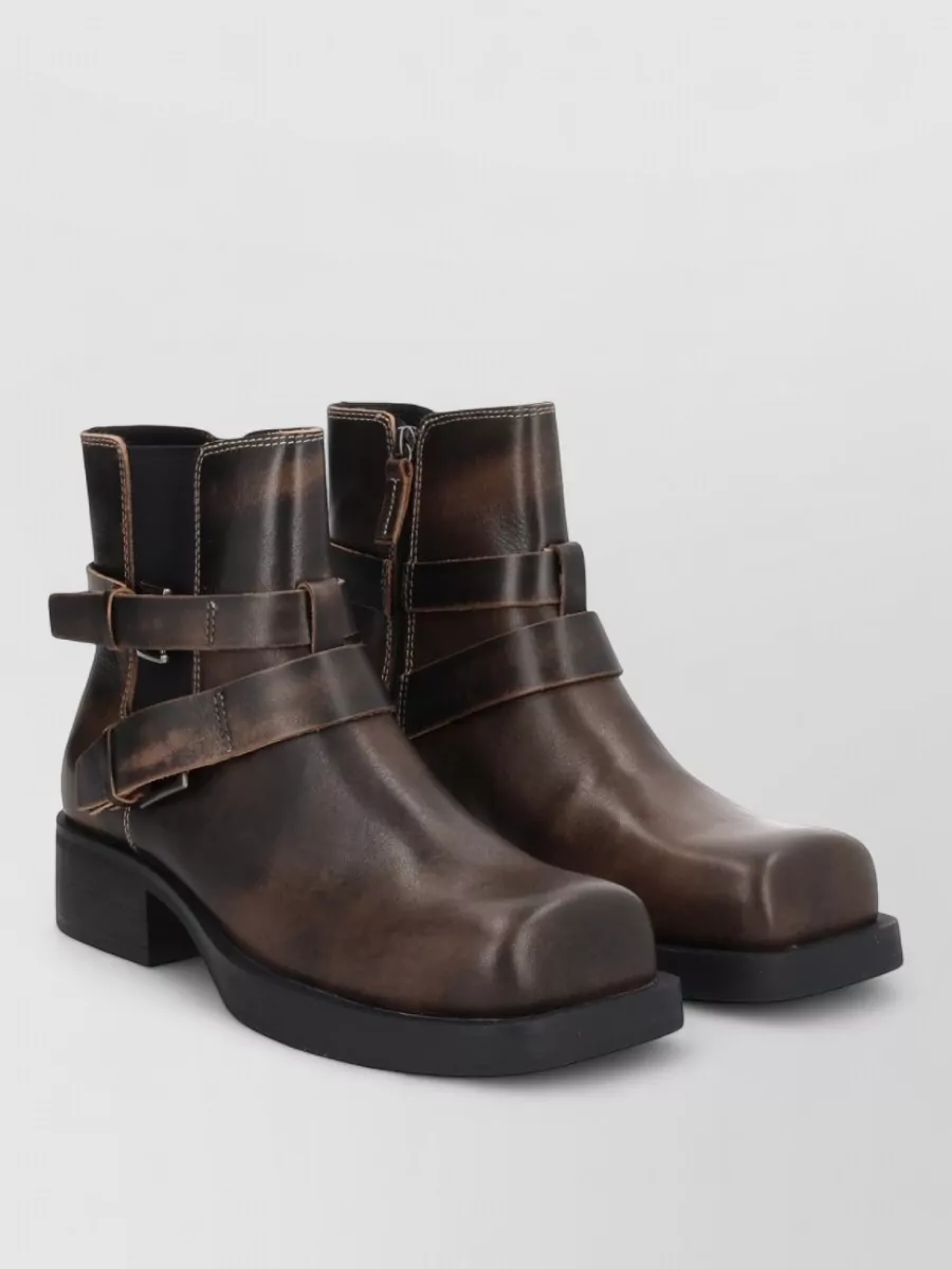 Ash Leather Boots