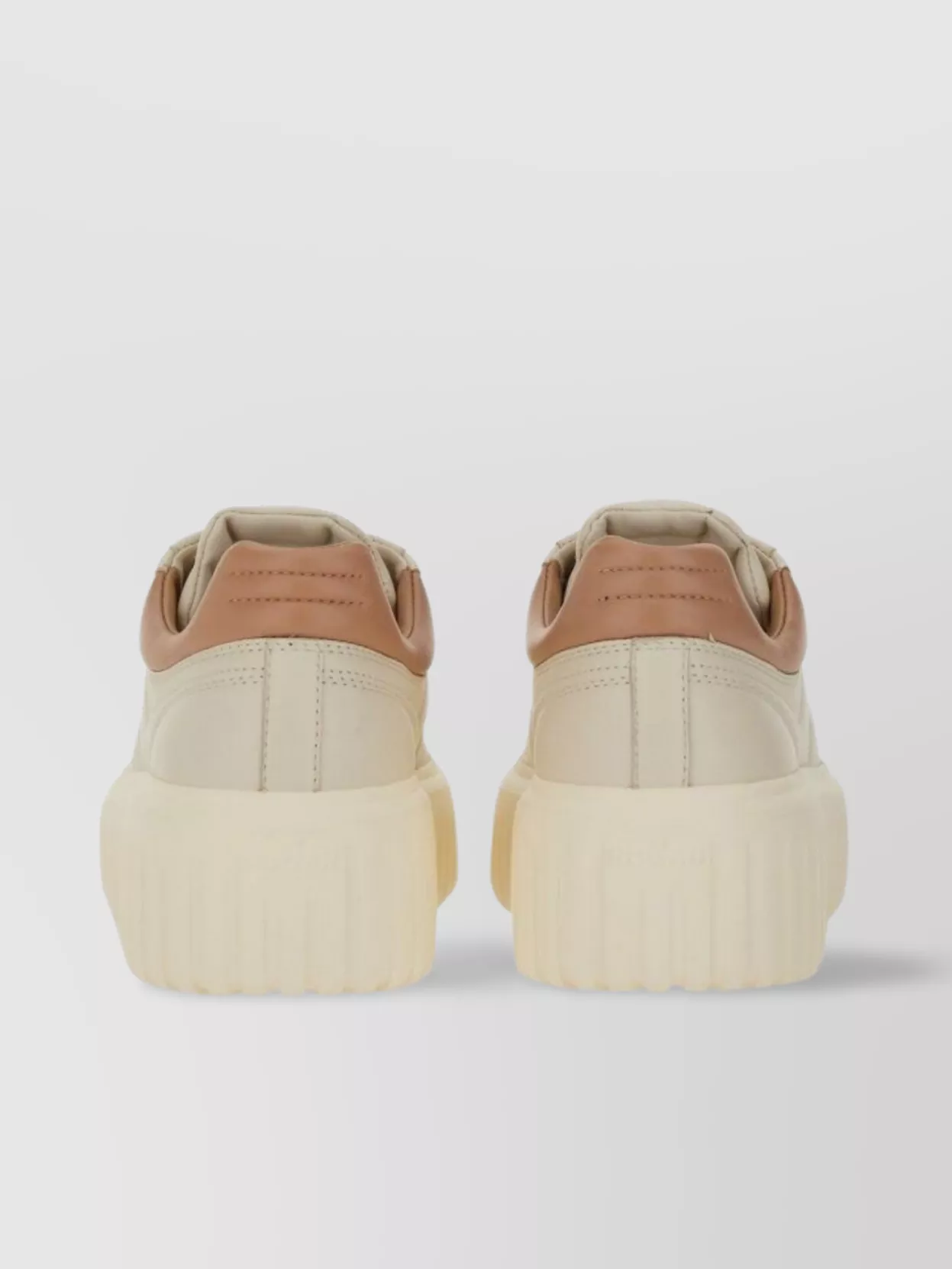 Hogan Chunky Sole Sneakers With Contrast Heel Tab