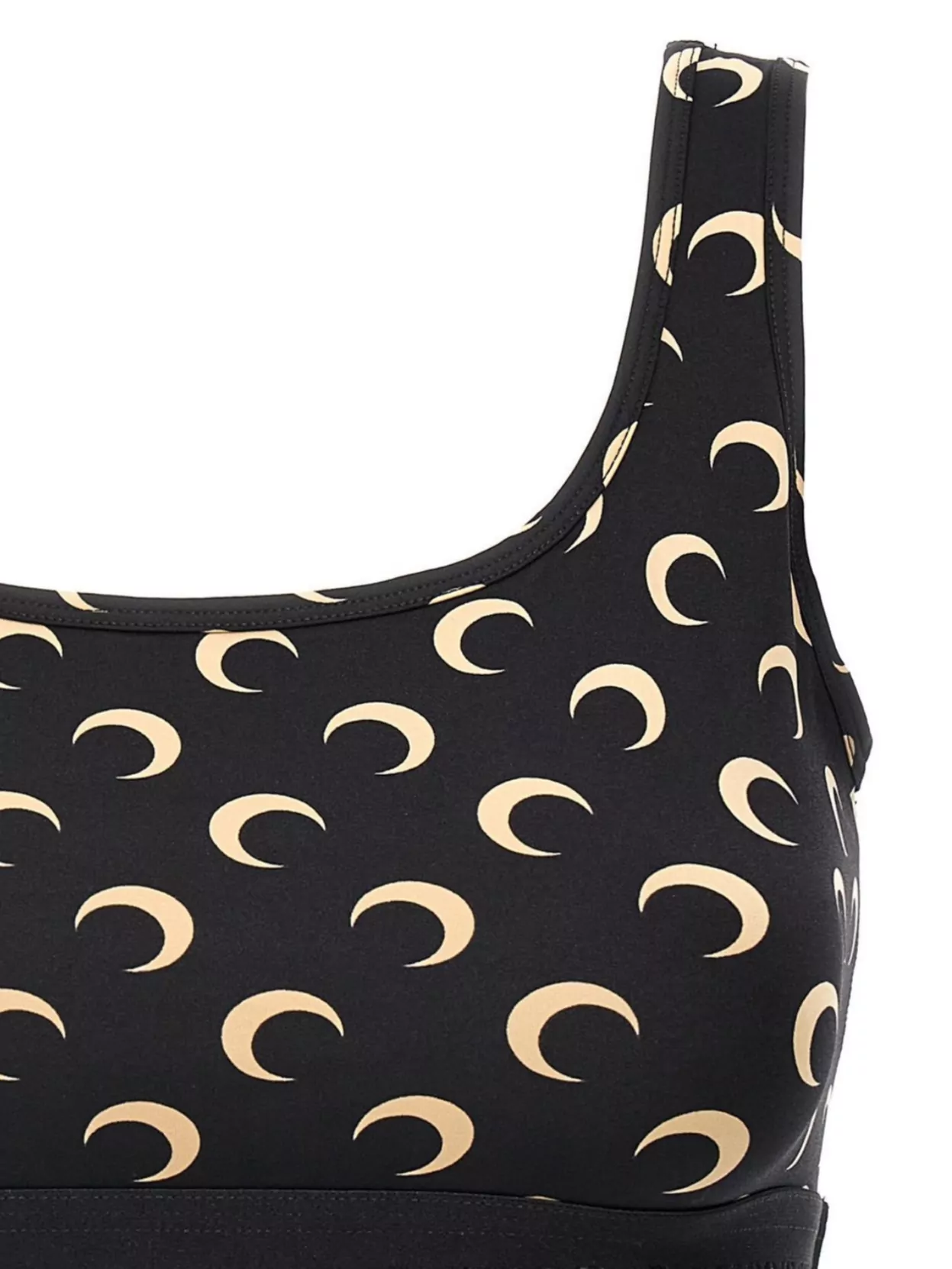 Marine Serre Sporty Top Featuring Moon Design