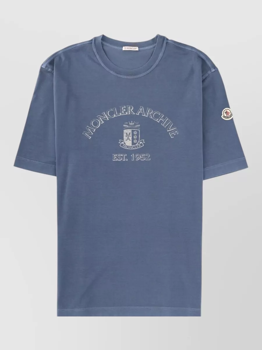 Moncler cotton logo-print t-shirt