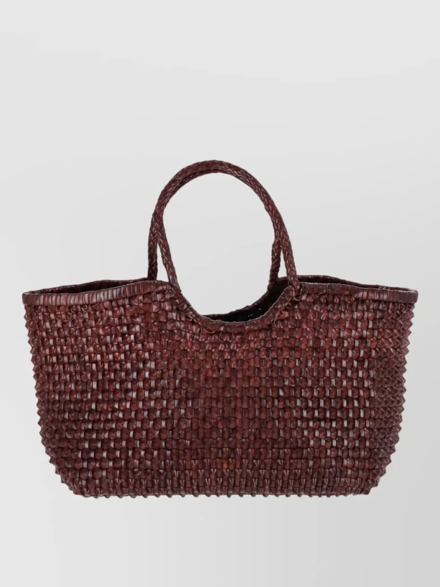 Dragon Diffusion Nantucket Big Leather Beach Bag