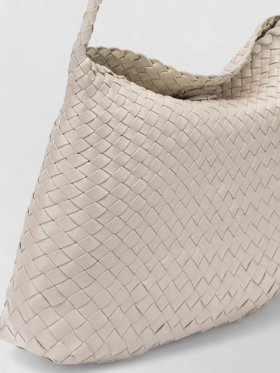 Dragon Diffusion Woven Shoulder Bag Open Top Strap
