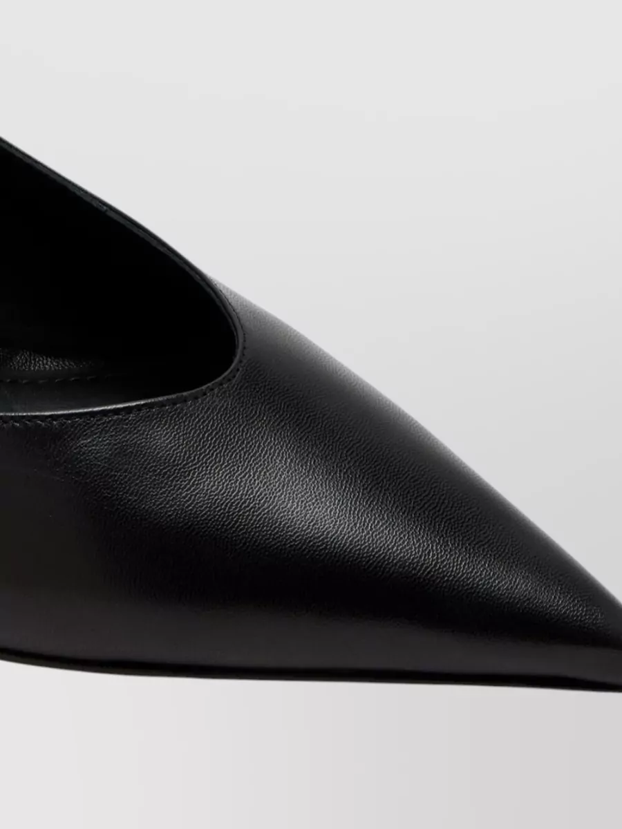 Ferragamo Leather Slingback Pumps