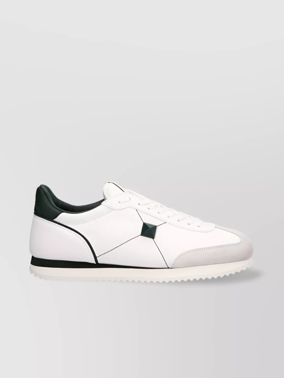 Shop Valentino Distinctive Design Contemporary Sneakers In White