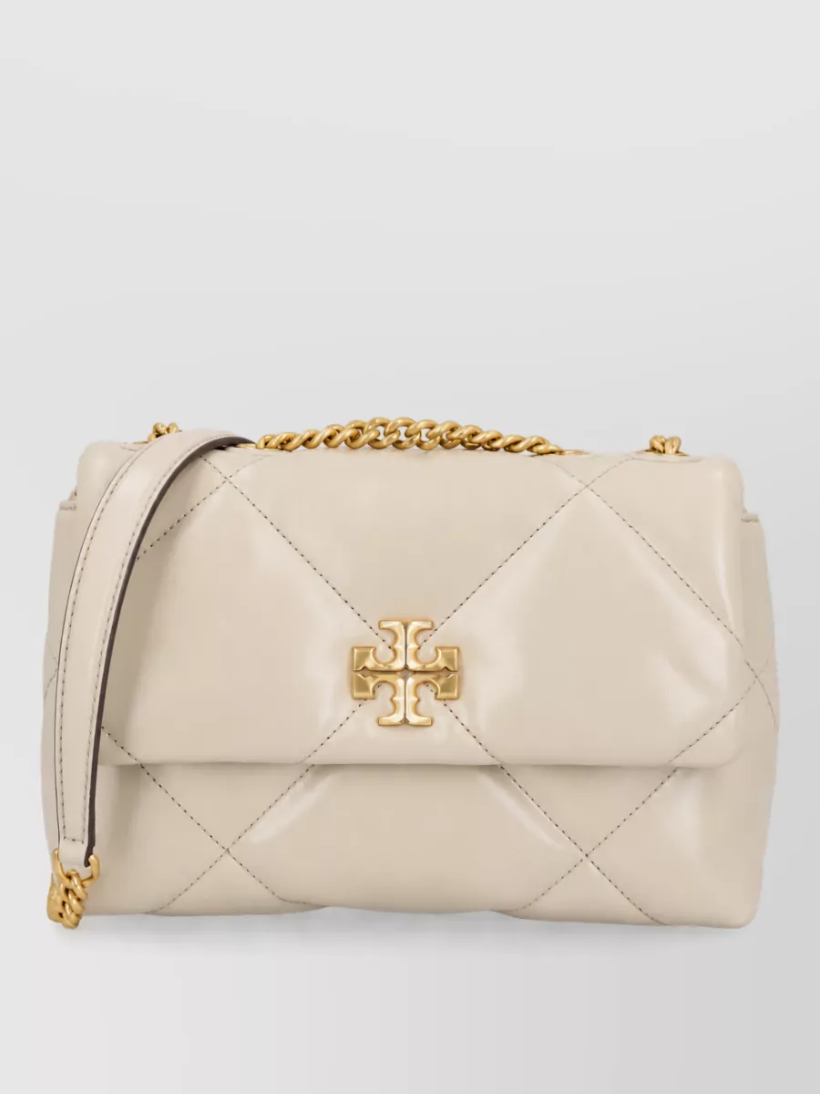 Tory Burch Kira Small Quilted Leather Chain Clutch