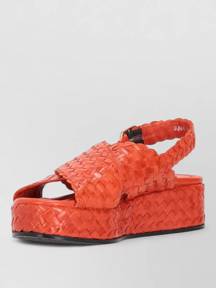 La Rose braided slides