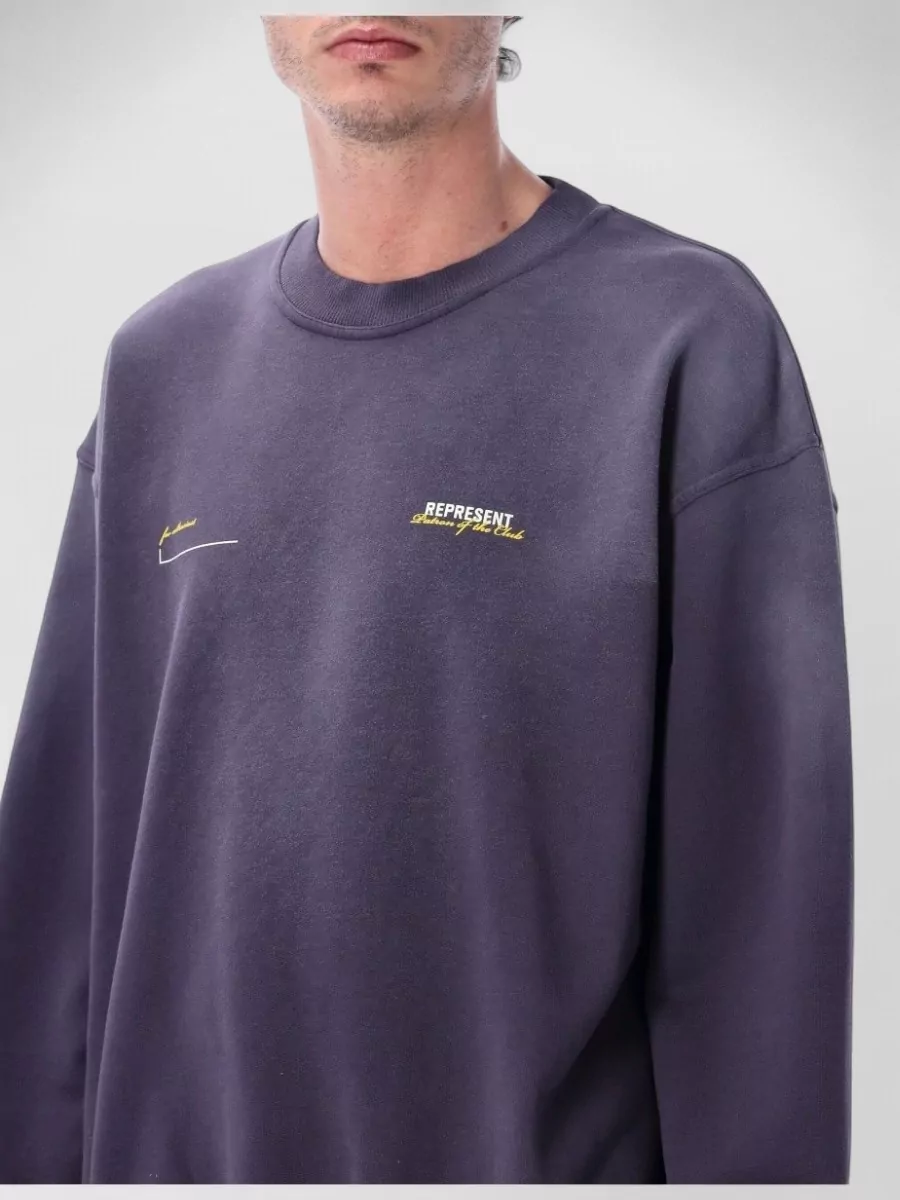 Represent Cotton Oversized Sweatshirt