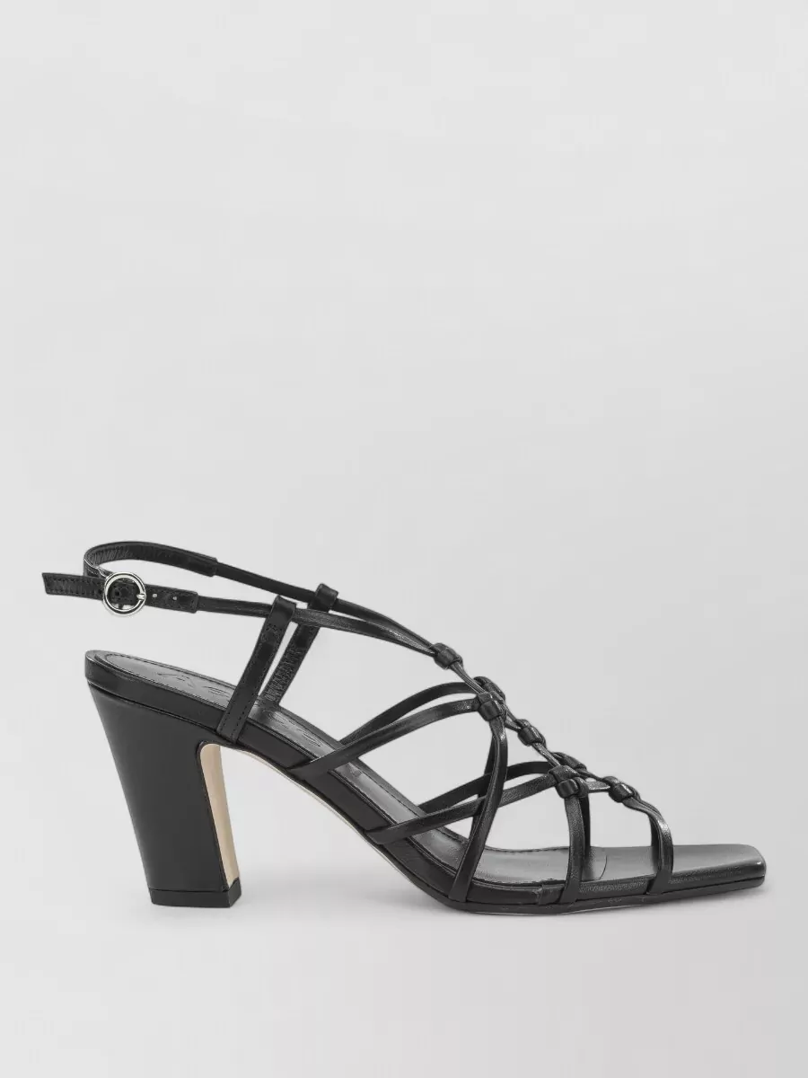 Aeyde leather heeled sandals