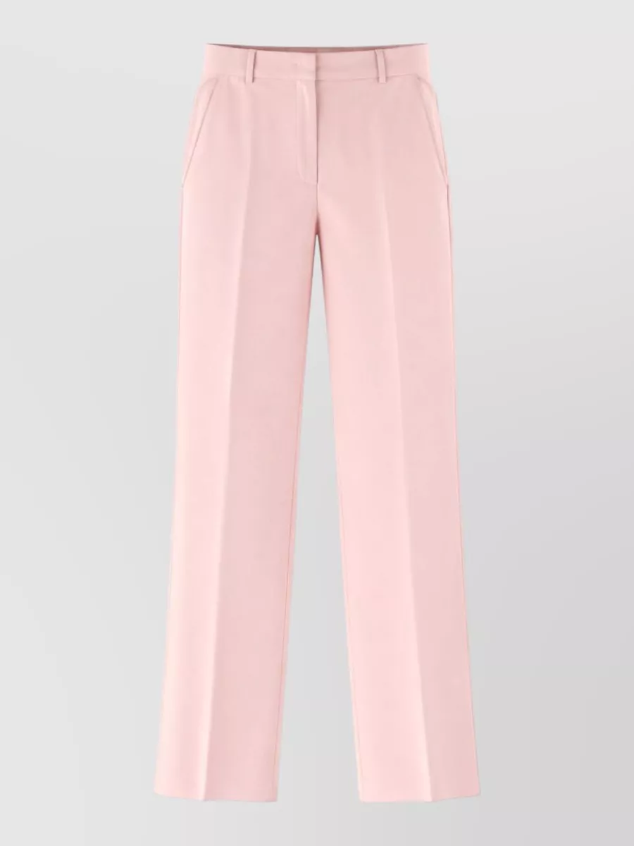 Max Mara virgin wool straight quasar suit trousers