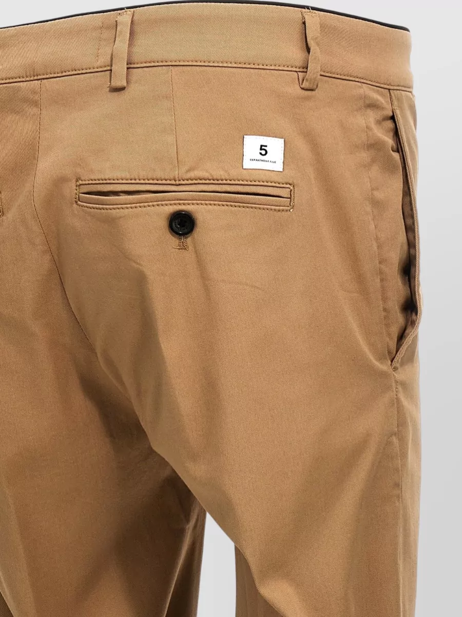 Department 5 Cotton Regular-Fit Straight-Leg Trousers