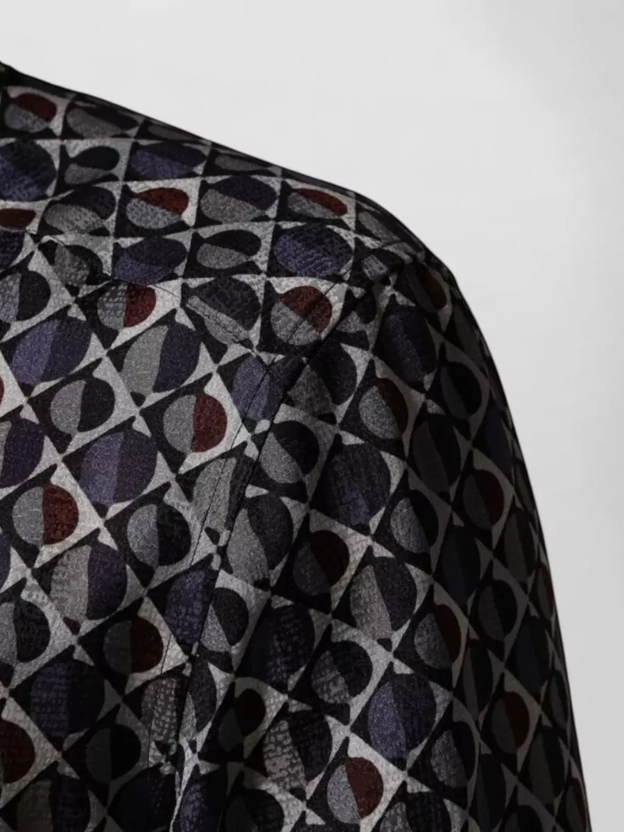 Dolce&Gabbana Silk Printed Dress Shirt