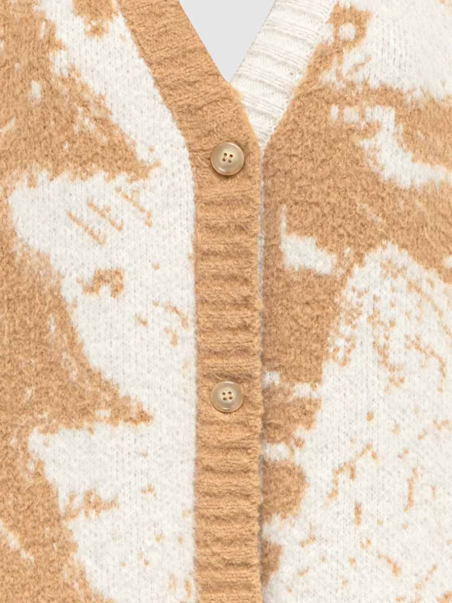 Laneus Chunky-Knit Cardigan