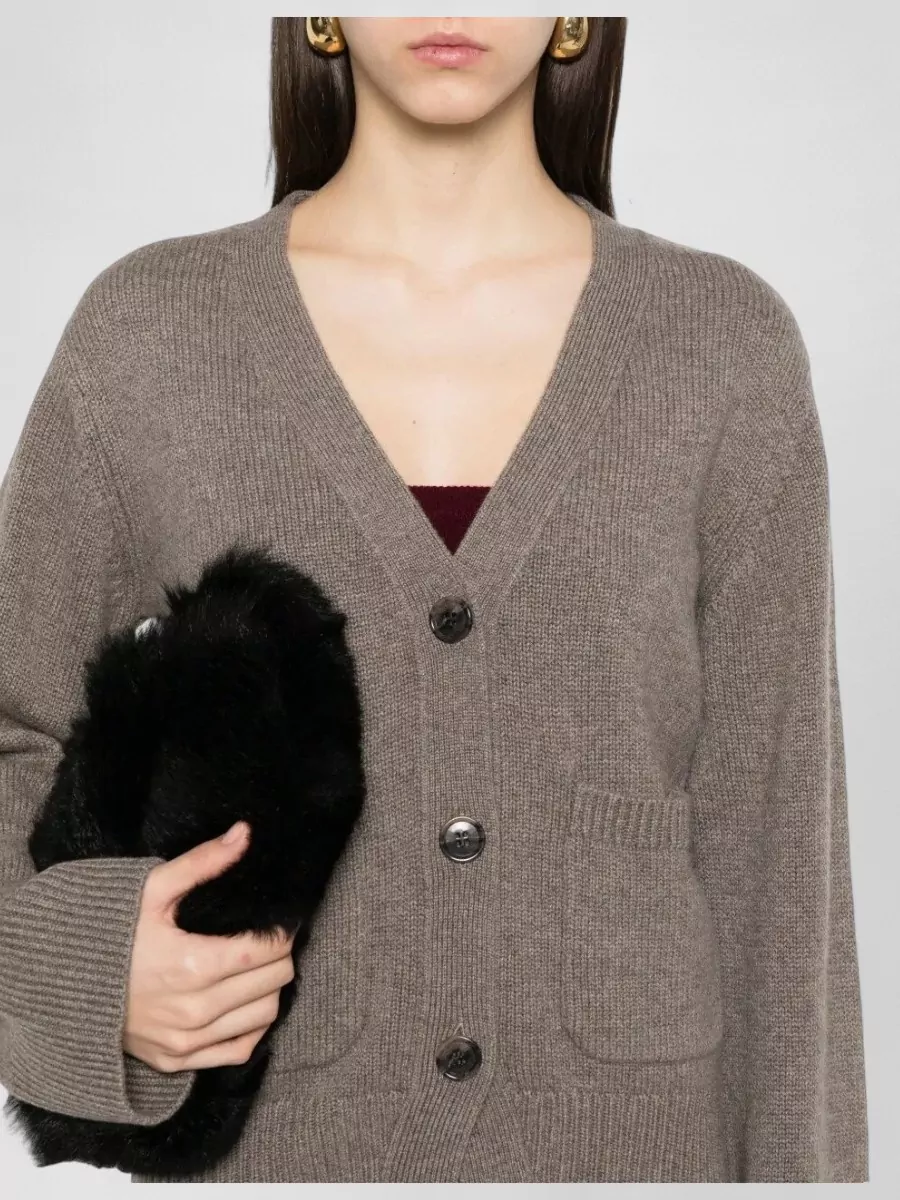 Lisa Yang Cashmere V-Neck Cardigan