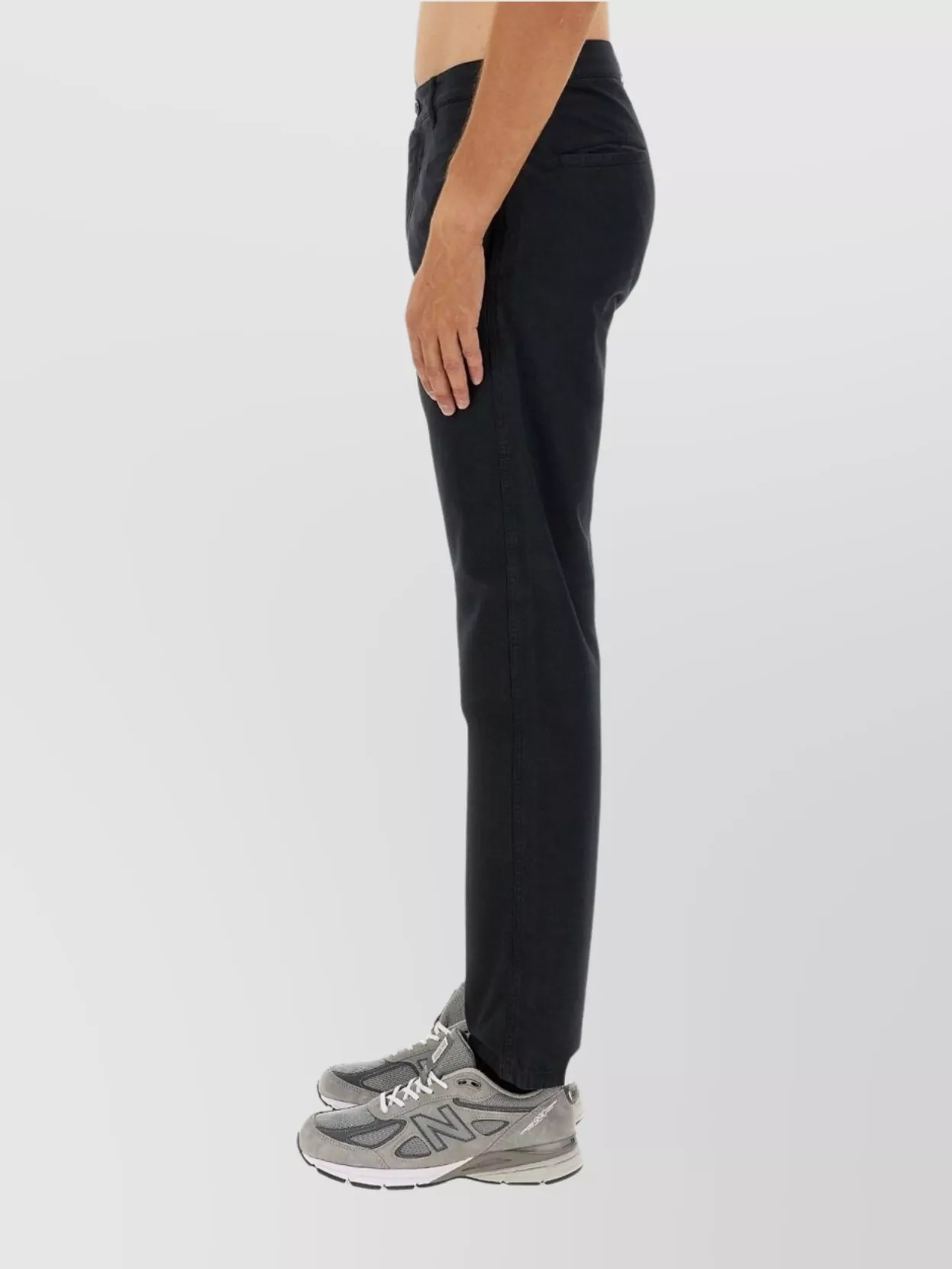 Aspesi Trousers With Functional Pockets And Belt Loops