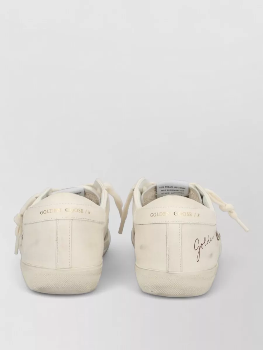 Golden Goose Leather Low-Top Sneakers
