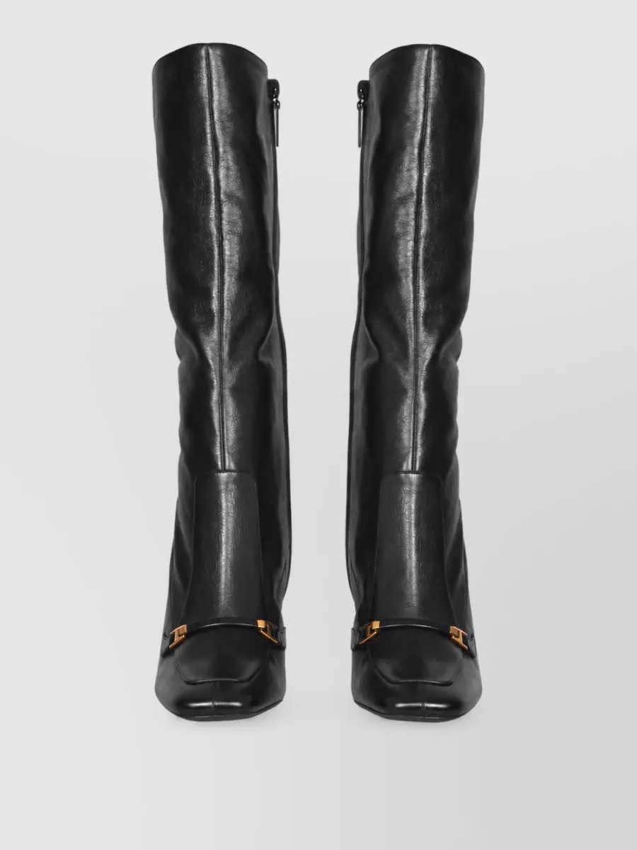 Saint Laurent leather boots