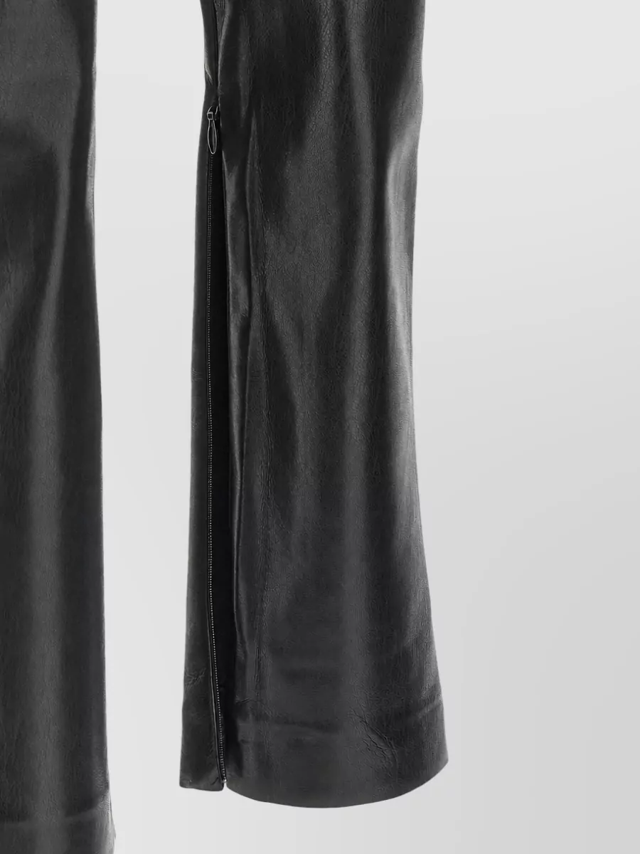The Andamane leather-effect skinny leggings