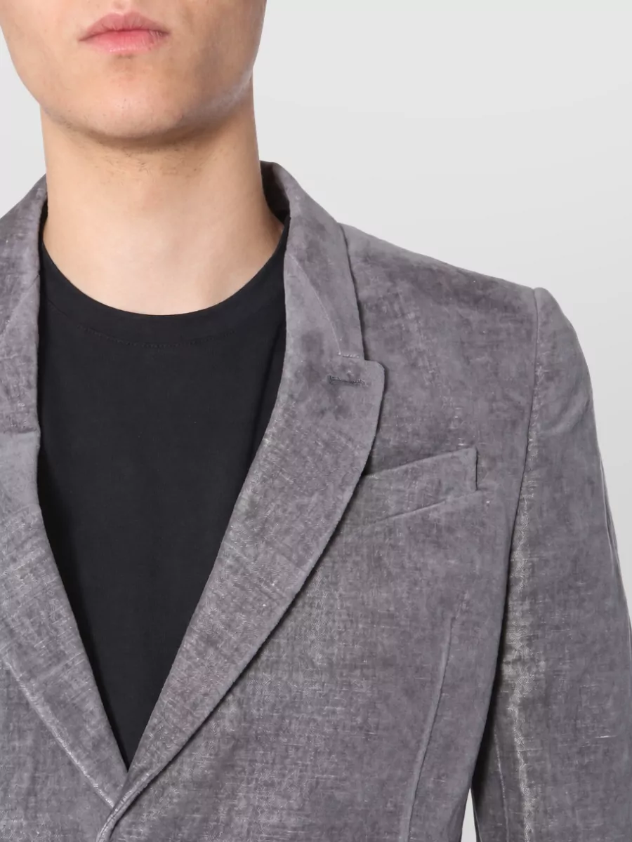 Rick Owens Single-Breasted Suit Jacket