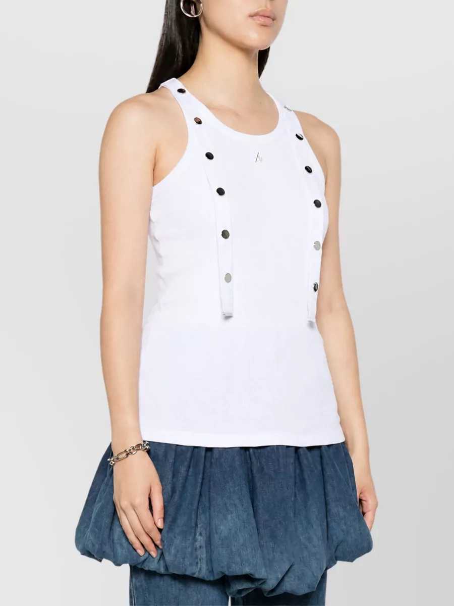 The Attico Cotton Tank Top
