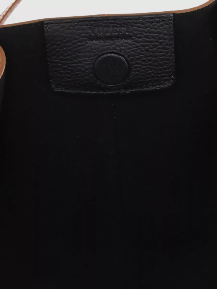 Yuzefi Mochi Pebbled Leather Shoulder Bag