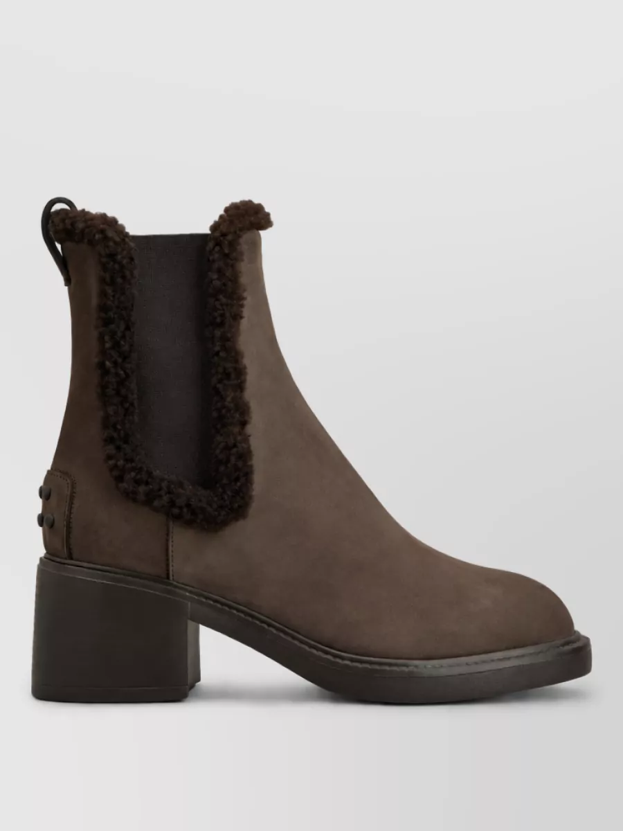Tod's leather ankle boots