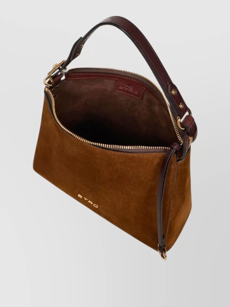 Etro Small Leather Clutch Bag