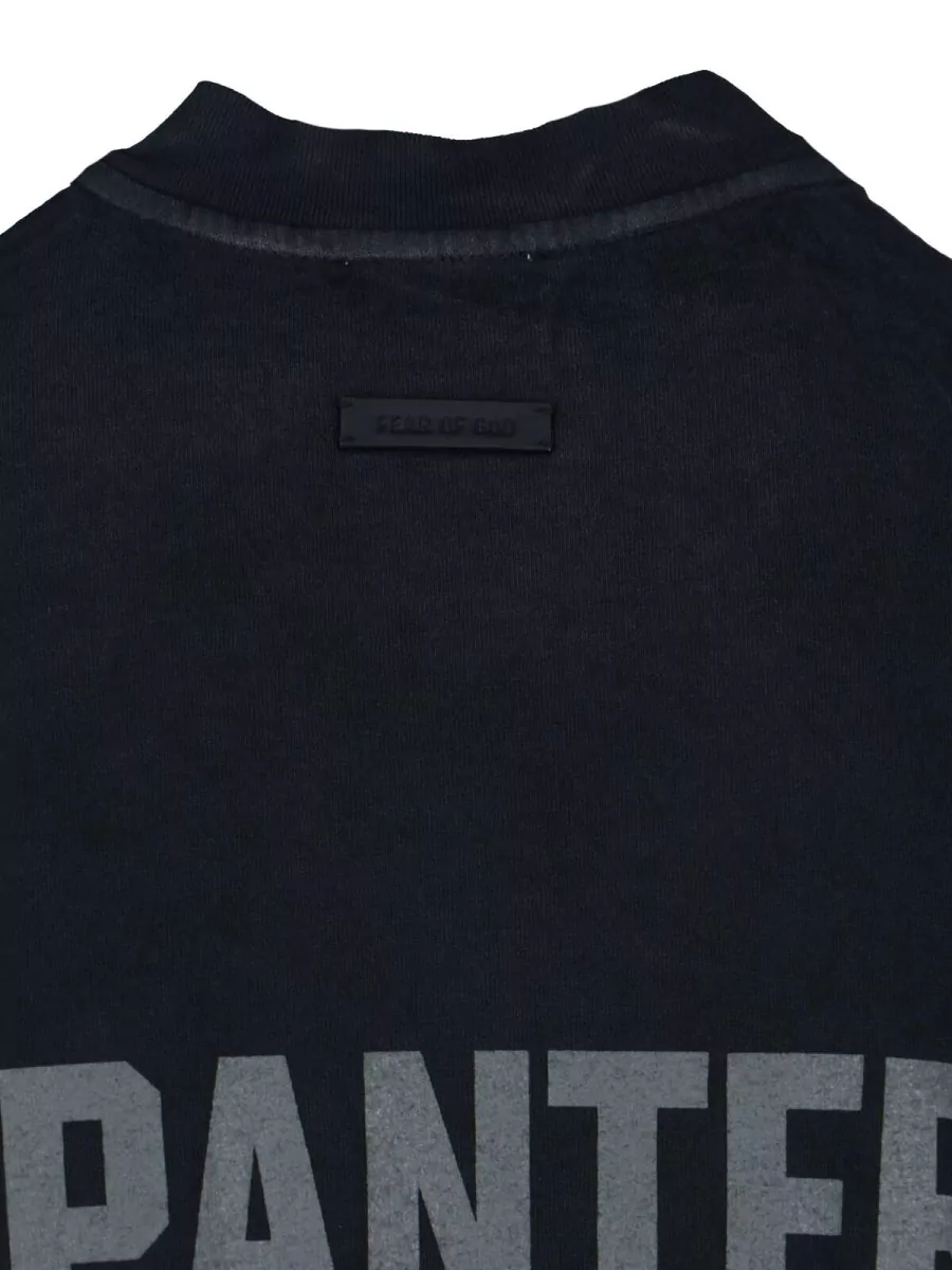 Fear Of God Graphic Print Crew Neck Short Sleeve Top