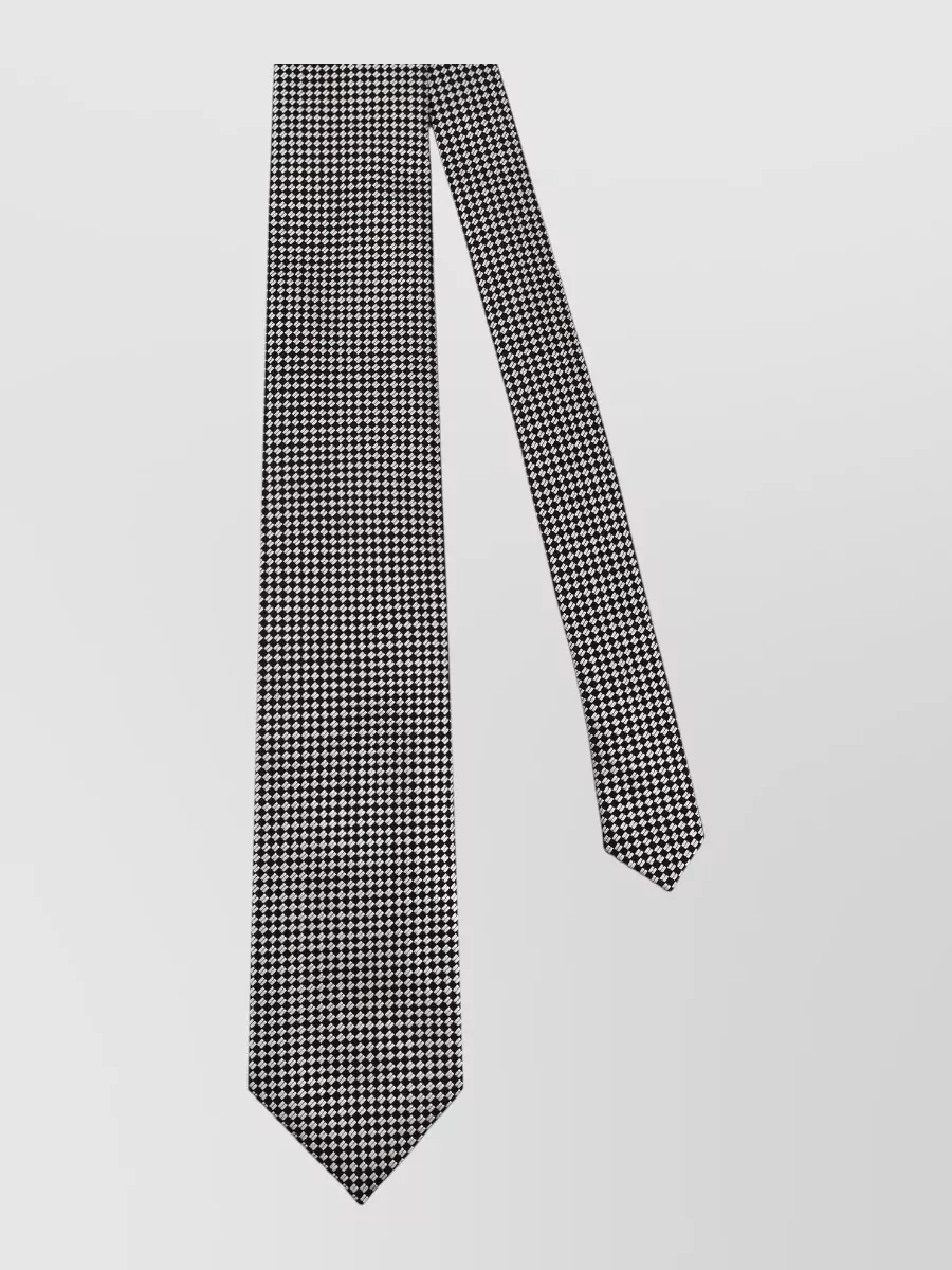 Tom Ford silk micro-pattern tie