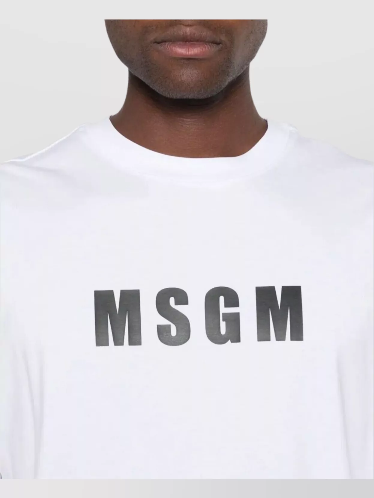 Msgm Logo-print Cotton T-shirt Clothing